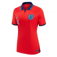 Camisa de time de futebol Inglaterra Declan Rice #4 Replicas 2º Equipamento Feminina Mundo 2022 Manga Curta